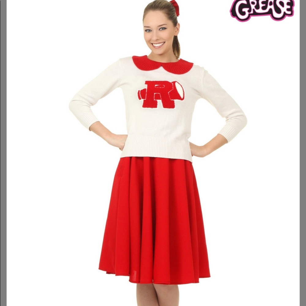 Plus size Grease cheerleader costume